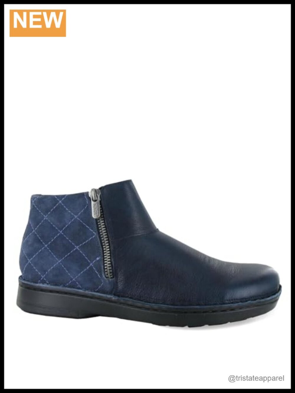 Naot Sintra Women's Leather Ankle Bootie Zip Closure